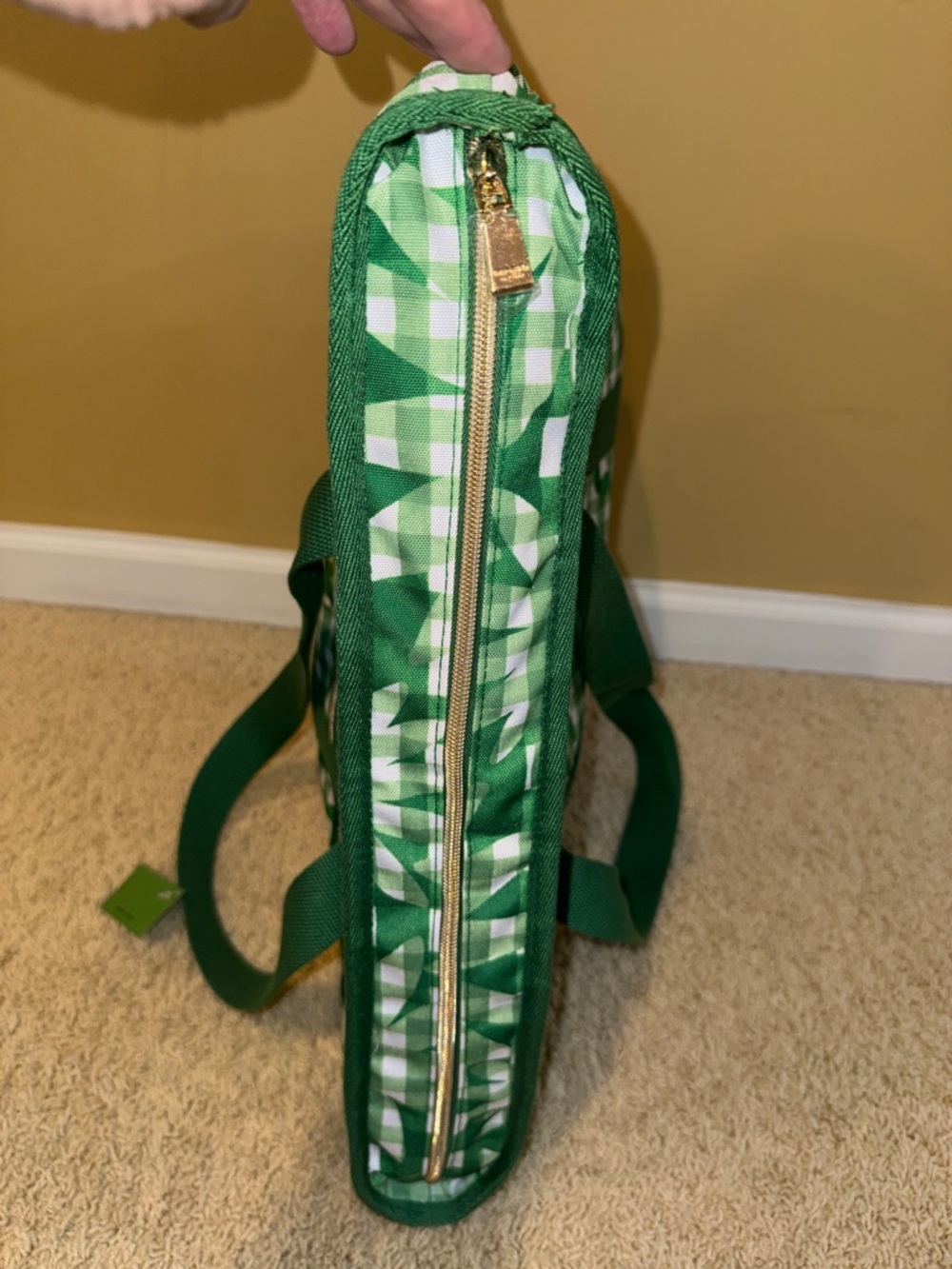 kate spade New York Daisy Gingham Cooler Tote - Picture 5 of 15